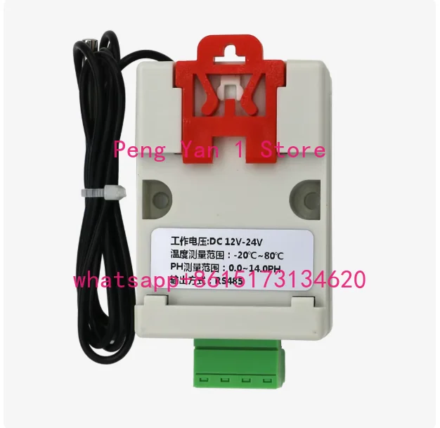 PH Temperature Transmitter Sensor Voltage 4-20mA RS485 Output Online One-Key Calibration Function Module
PH Temperature Transmitter Sensor Voltage 4-20mA RS485 Output Online One-Key Calibration Function Module