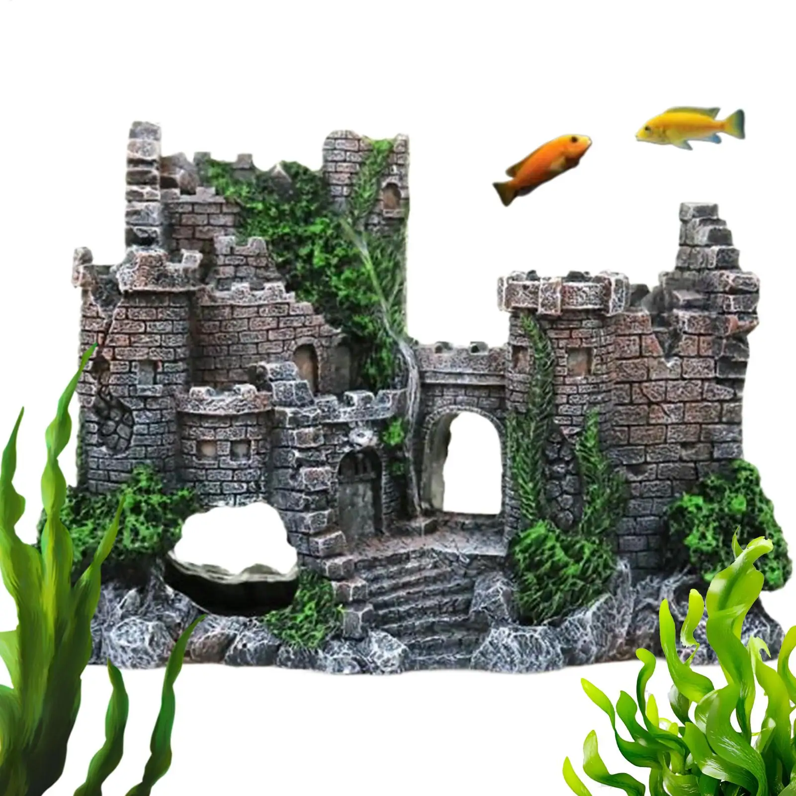 Fish Tank Decorations Vintage Shrimp Cave Castle Fish Tank Accessories Decorations For Saltwater Freshwater Home Indoor Living
Fish Tank Decorations Vintage Shrimp Cave Castle Fish Tank Accessories Decorations For Saltwater Freshwater Home Indoor Living
