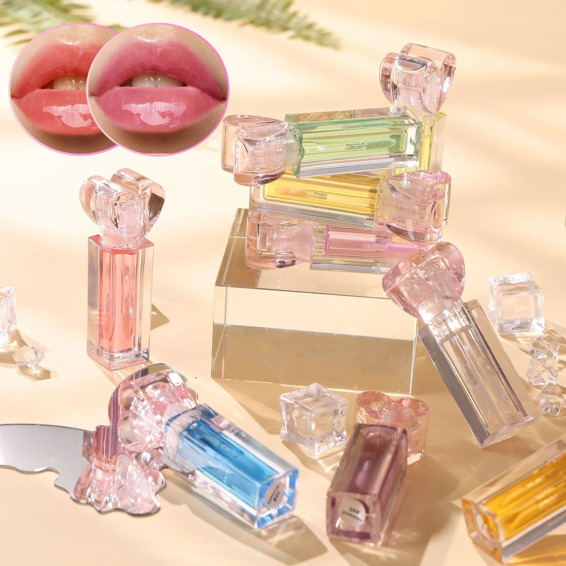 Оптовая продажа Love Square Tube Symphony Fruit Lip Gloss Lip Oil Прозрачный блеск для губ без логотипа
Оптовая продажа Love Square Tube Symphony Fruit Lip Gloss Lip Oil Прозрачный блеск для губ без логотипа