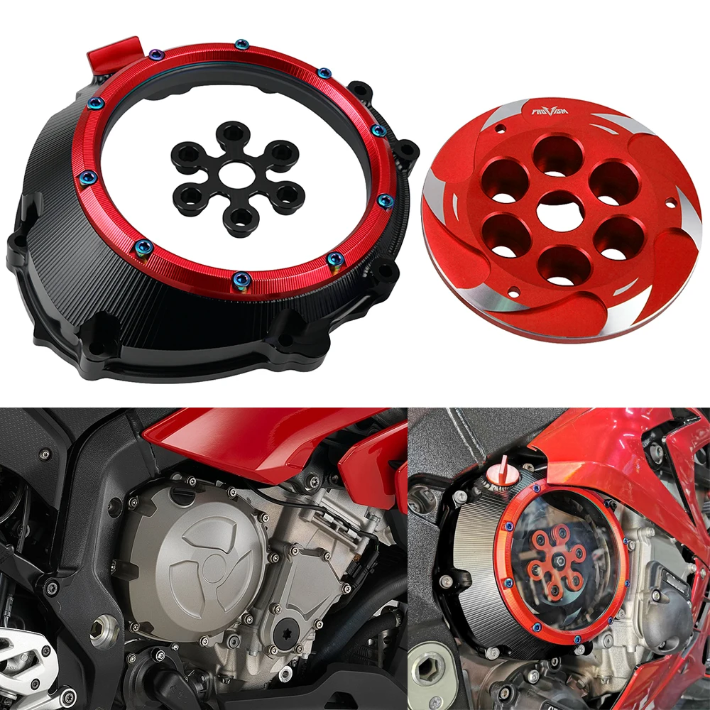 Motorcycle Engine Clutch Cover Pressure Plate Kit for BMW S1000RR 2009-2017 S1000XR 2015-2019 S1000R 2014-2019 HP4 2012-2018
Motorcycle Engine Clutch Cover Pressure Plate Kit for BMW S1000RR 2009-2017 S1000XR 2015-2019 S1000R 2014-2019 HP4 2012-2018