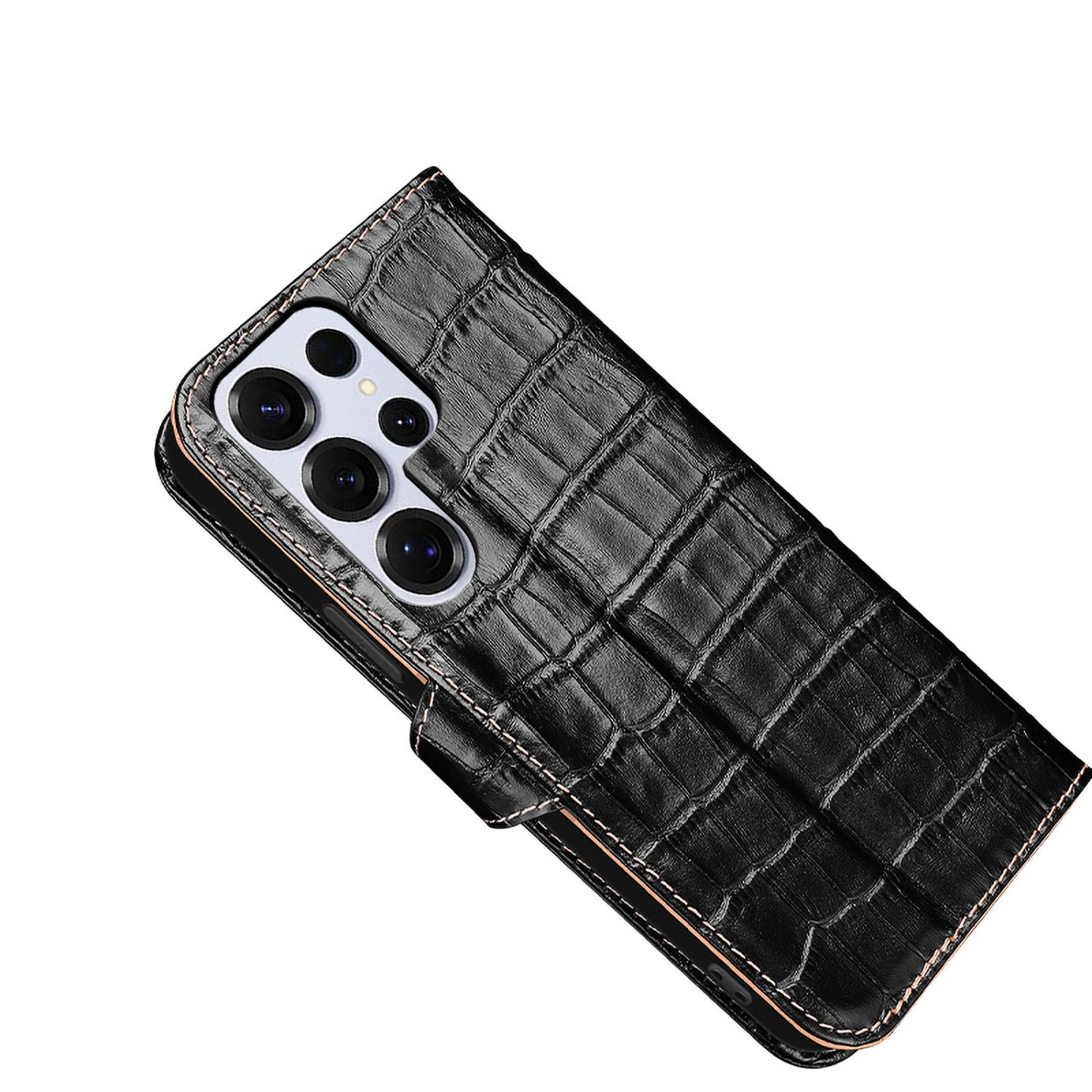 Real Leather Crocodile texture card Slot wallet Cover For Samsung Galaxy S22 S21 S20 Ultra FE S22+ S21+ S20+ shockproof Case
Real Leather Crocodile texture card Slot wallet Cover For Samsung Galaxy S22 S21 S20 Ultra FE S22+ S21+ S20+ shockproof Case