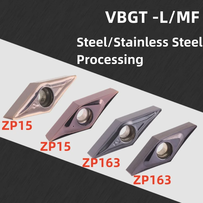 5PCS VBGT1103 01 02 04 -1L/MF CNC Lathe Cutters Stainless Steel Processing Turning Tool Carbide Inserts
5PCS VBGT1103 01 02 04 -1L/MF CNC Lathe Cutters Stainless Steel Processing Turning Tool Carbide Inserts