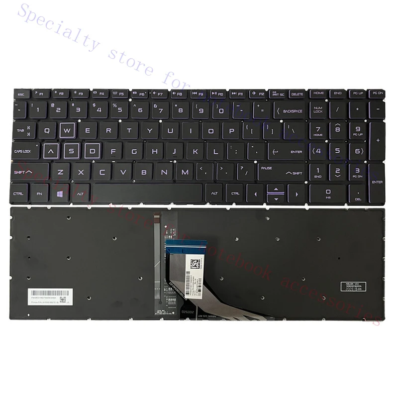A+ Purple US Backlit Keyboard Backlight For HP Pavilion Gaming 15-DK 15-EC 15-CX
A+ Purple US Backlit Keyboard Backlight For HP Pavilion Gaming 15-DK 15-EC 15-CX
