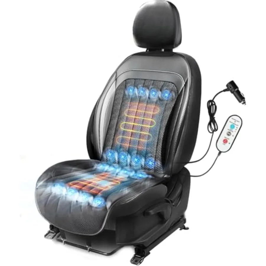 2026 3-in-1 Massage Cushion for Car Seats with Winter/Summer Cooling Seat Covers Full-Body Chair Massager in Gray Warm Cool Fun
2026 3-in-1 Massage Cushion for Car Seats with Winter/Summer Cooling Seat Covers Full-Body Chair Massager in Gray Warm Cool Fun