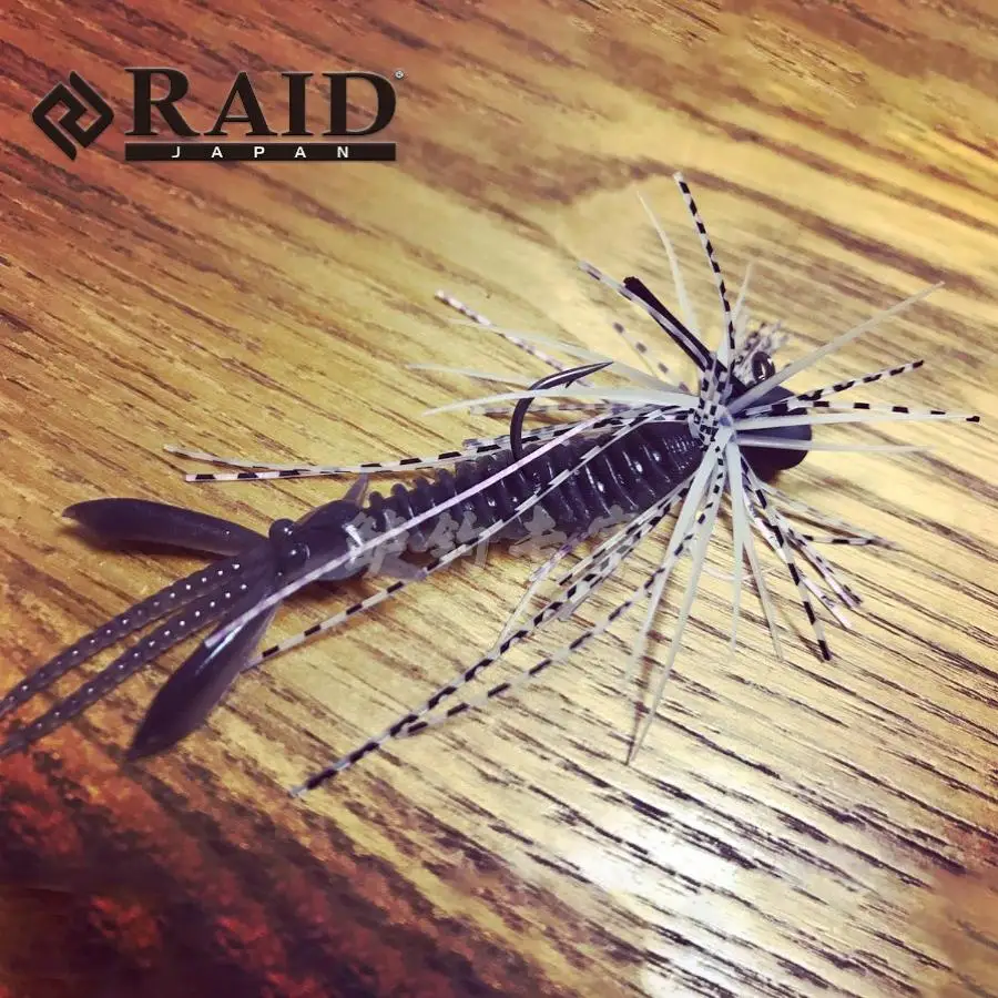 Japan RAID Fine Luya Soft Bait EGU-BUG Inverted Fishing JIG Texas Soft Bug False Bait 2.75 Inch Perch Black Pit
Japan RAID Fine Luya Soft Bait EGU-BUG Inverted Fishing JIG Texas Soft Bug False Bait 2.75 Inch Perch Black Pit