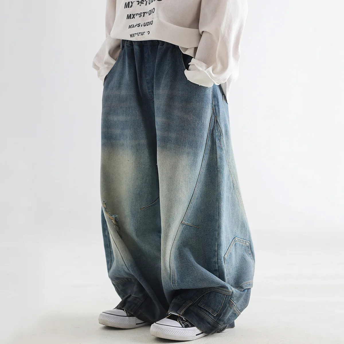 Childrens Pants Spring Autumn Korean Version Denim Wide Leg Pants Loose Casual Fashionable Versatile Daily Wear
Childrens Pants Spring Autumn Korean Version Denim Wide Leg Pants Loose Casual Fashionable Versatile Daily Wear