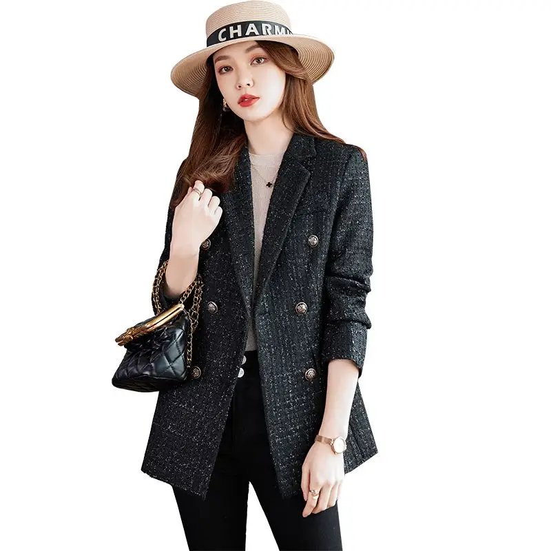 2024 Autumn and Winter Popular Black Suit Jacket for Women High-end Design Sense Temperament Harajuku YL41
2024 Autumn and Winter Popular Black Suit Jacket for Women High-end Design Sense Temperament Harajuku YL41