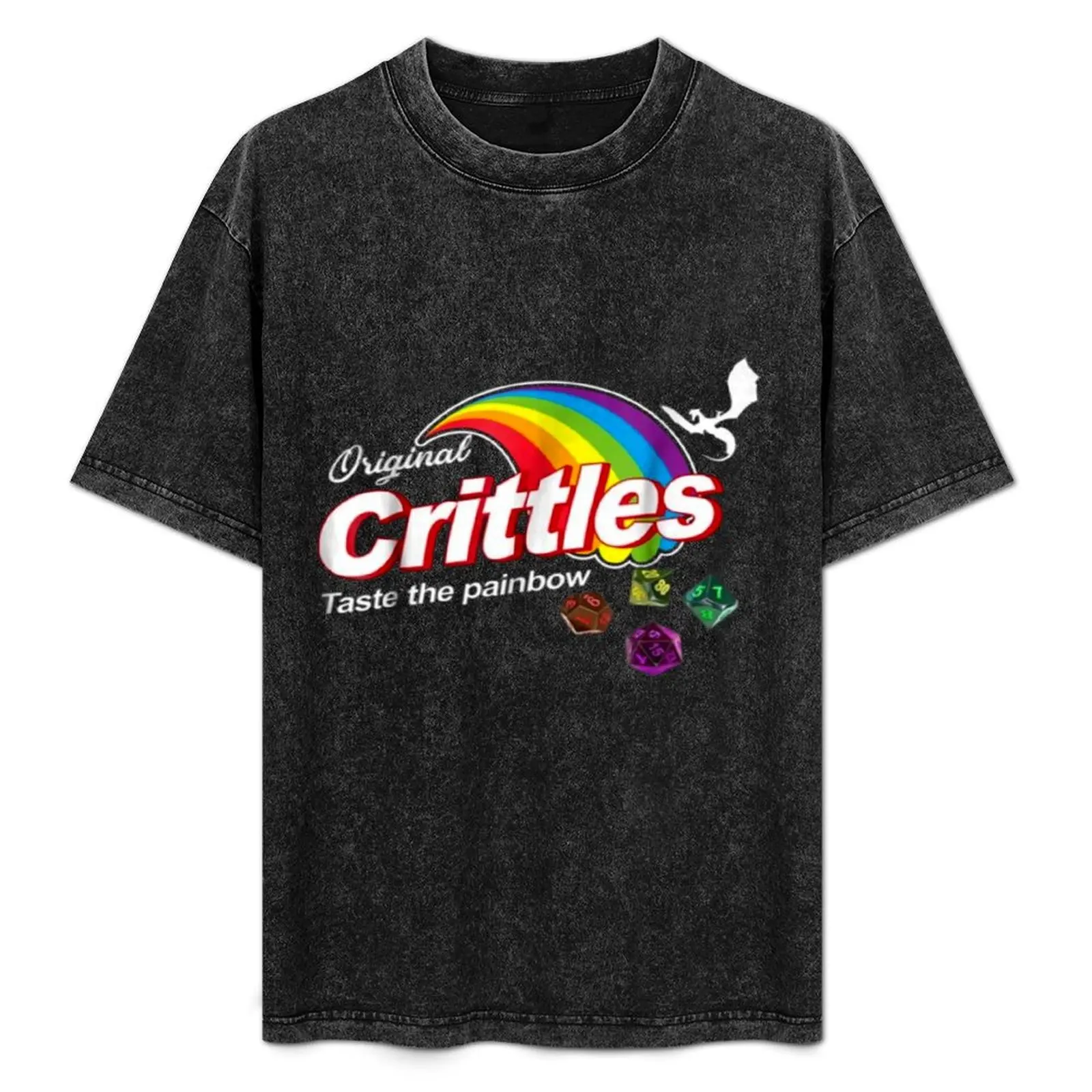 Original Crittles Taste The Painbow DND T-Shirt Basic Solid Color Casual Tee Shirt
Original Crittles Taste The Painbow DND T-Shirt Basic Solid Color Casual Tee Shirt