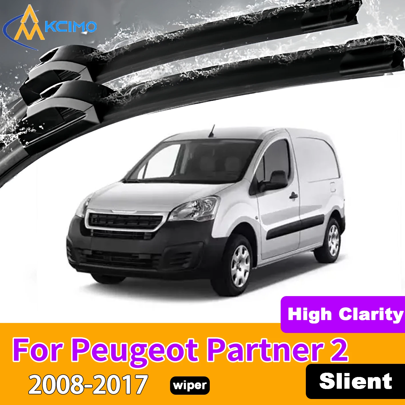 KCIMO 2PCS Front Windshield Wiper Blades For Peugeot Partner 2 2008-2017 Rubber Full Coverage Wiping Silent Wiper Blades
KCIMO 2PCS Front Windshield Wiper Blades For Peugeot Partner 2 2008-2017 Rubber Full Coverage Wiping Silent Wiper Blades