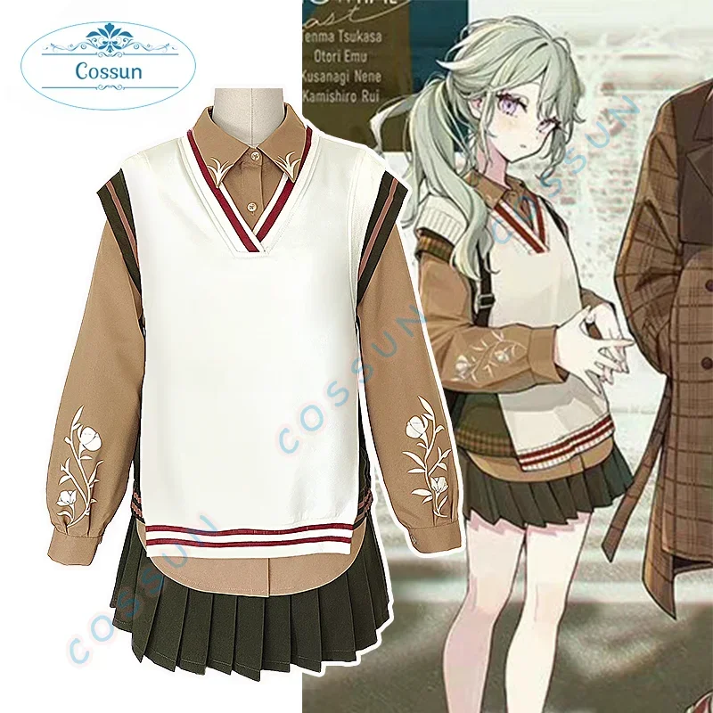 Project Sekai feat.WS Kusanagi Nene /Kamishiro Rui/Tenma Tsukasa/Ootori Emu cosplay costume Halloween uniform
Project Sekai feat.WS Kusanagi Nene /Kamishiro Rui/Tenma Tsukasa/Ootori Emu cosplay costume Halloween uniform