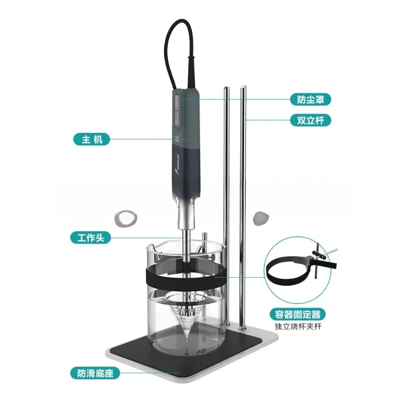 Handheld High Speed Homogenizer Dispersion Emulsifier Laboratory Cell Tissue Homogenizer
Handheld High Speed Homogenizer Dispersion Emulsifier Laboratory Cell Tissue Homogenizer