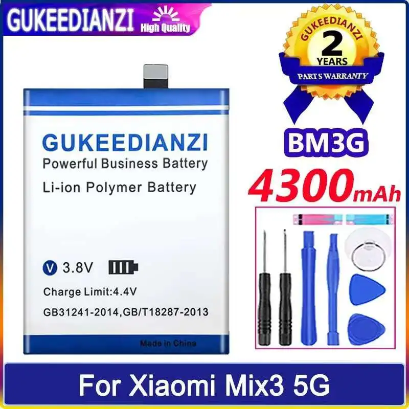 4300Mah For Xiaomi Mix3 Mix 3 5G Long-Lasting Performance Mobile Phone Battery BM3G
4300Mah For Xiaomi Mix3 Mix 3 5G Long-Lasting Performance Mobile Phone Battery BM3G