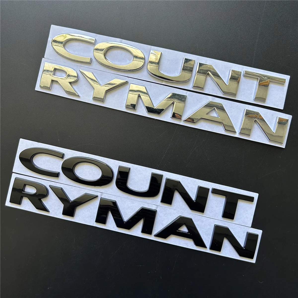 Black Silver Car Tail Metal 3D Letters Sticker And Emblem Rear Trunk For MINI Cooper Countryman R60 F60 Car Styling Accessories
Black Silver Car Tail Metal 3D Letters Sticker And Emblem Rear Trunk For MINI Cooper Countryman R60 F60 Car Styling Accessories