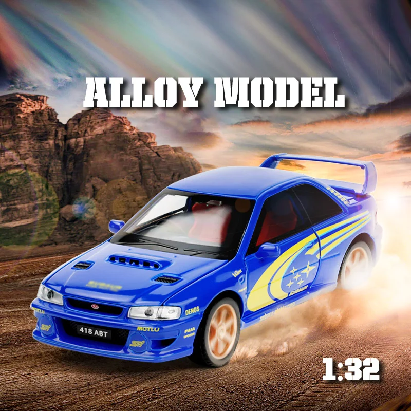 1: 32 Subaru Alloy Car Model High Simulation Diecasts Toy With Sound and Light Pull Back Vehicles Decoration Toys For Kids Gift
1: 32 Subaru Alloy Car Model High Simulation Diecasts Toy With Sound and Light Pull Back Vehicles Decoration Toys For Kids Gift