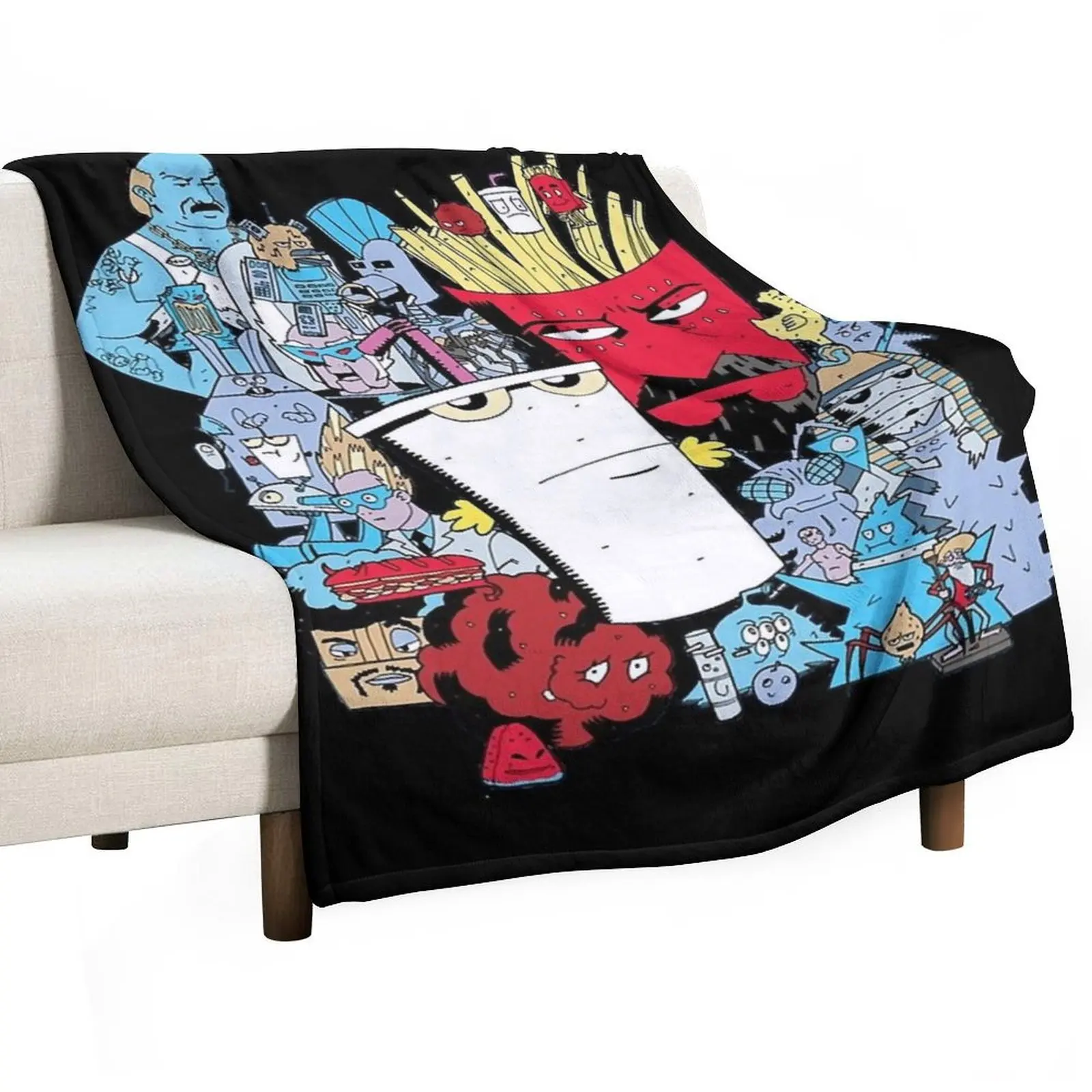 Aqua Teen Hunger Force Throw Blanket anime Camping Soft Beds Beach Blankets
Aqua Teen Hunger Force Throw Blanket anime Camping Soft Beds Beach Blankets