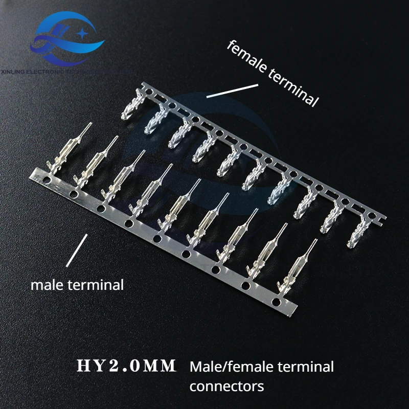 HY2.0 Male and female terminal connectors Cord pressed terminal reed and male/female connector electronic cable connector
HY2.0 Male and female terminal connectors Cord pressed terminal reed and male/female connector electronic cable connector