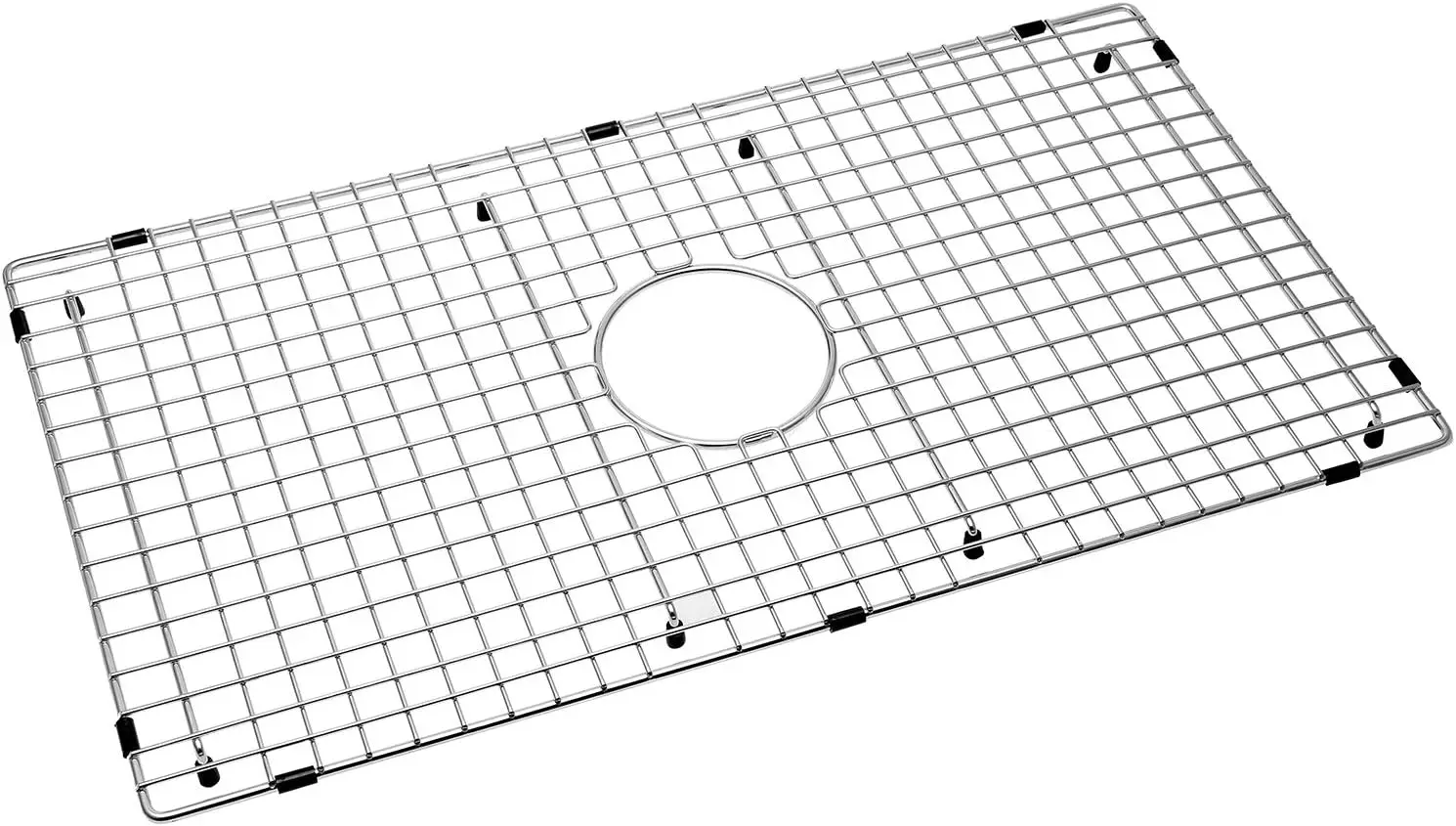 29-1/2" x 15-9/16" Sink Bottom Grid with Centered Drain, Corner Radius 3/8", Protector NDG3016C
29-1/2" x 15-9/16" Sink Bottom Grid with Centered Drain, Corner Radius 3/8", Protector NDG3016C