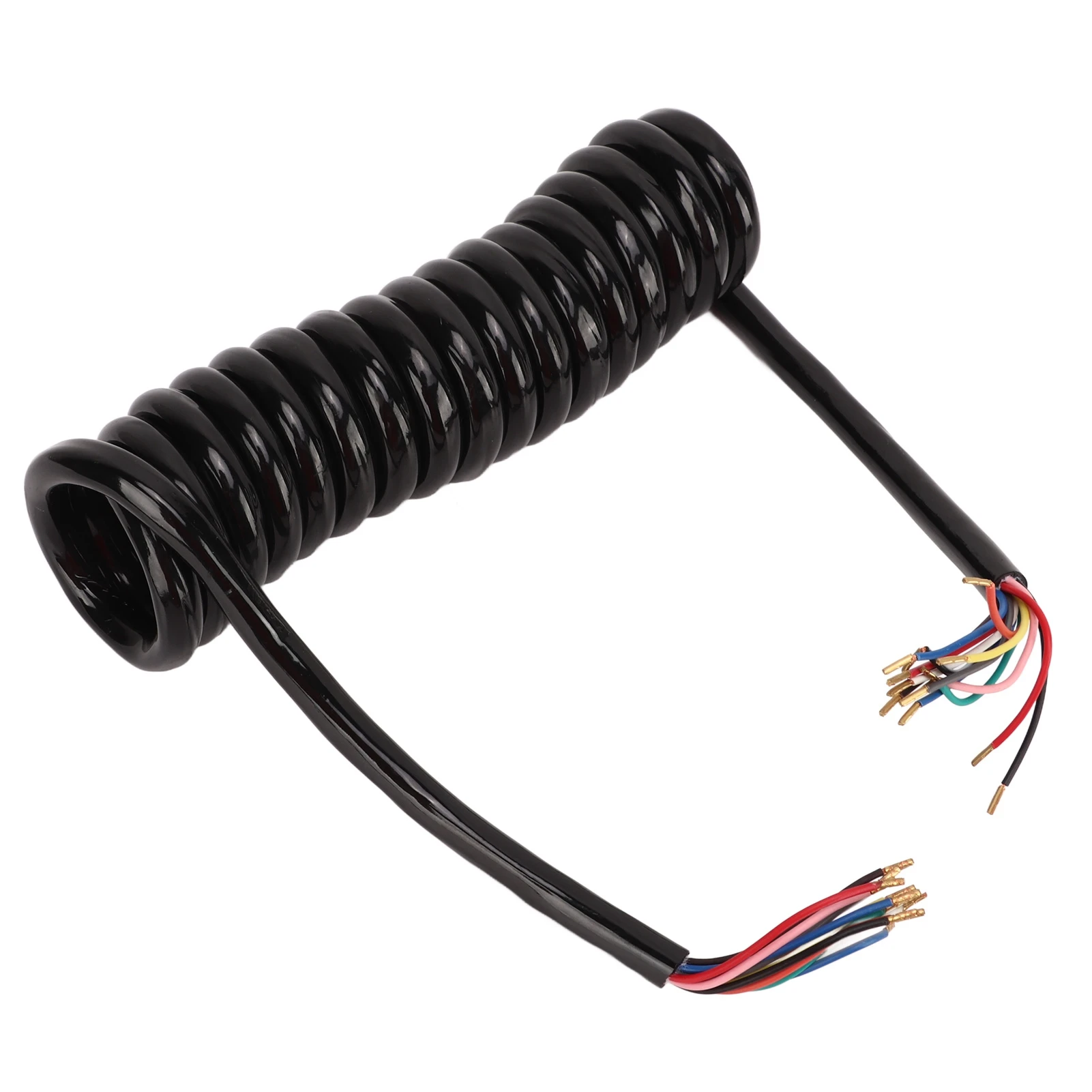 Trailer 13 Core Coiled Cable Insulated Sheath Copper 20AWG 9.8ft for Caravan RV Power Extension
Trailer 13 Core Coiled Cable Insulated Sheath Copper 20AWG 9.8ft for Caravan RV Power Extension