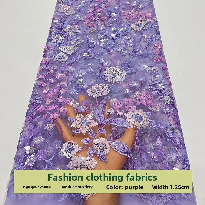 Colored Mesh Bead Flower Sequin Embroidery Fabric for Dress Cheongsam Clothing Design Diy Cloth By The Yard Sewing Material
Colored Mesh Bead Flower Sequin Embroidery Fabric for Dress Cheongsam Clothing Design Diy Cloth By The Yard Sewing Material