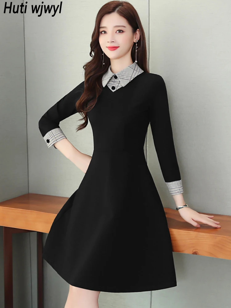 2024 Black Chic Prom Sexy Night Mini Dress Women Elegant Bodycon Office Lady Dresses Spring Autumn Korean Vintage Party Vestidos
2024 Black Chic Prom Sexy Night Mini Dress Women Elegant Bodycon Office Lady Dresses Spring Autumn Korean Vintage Party Vestidos