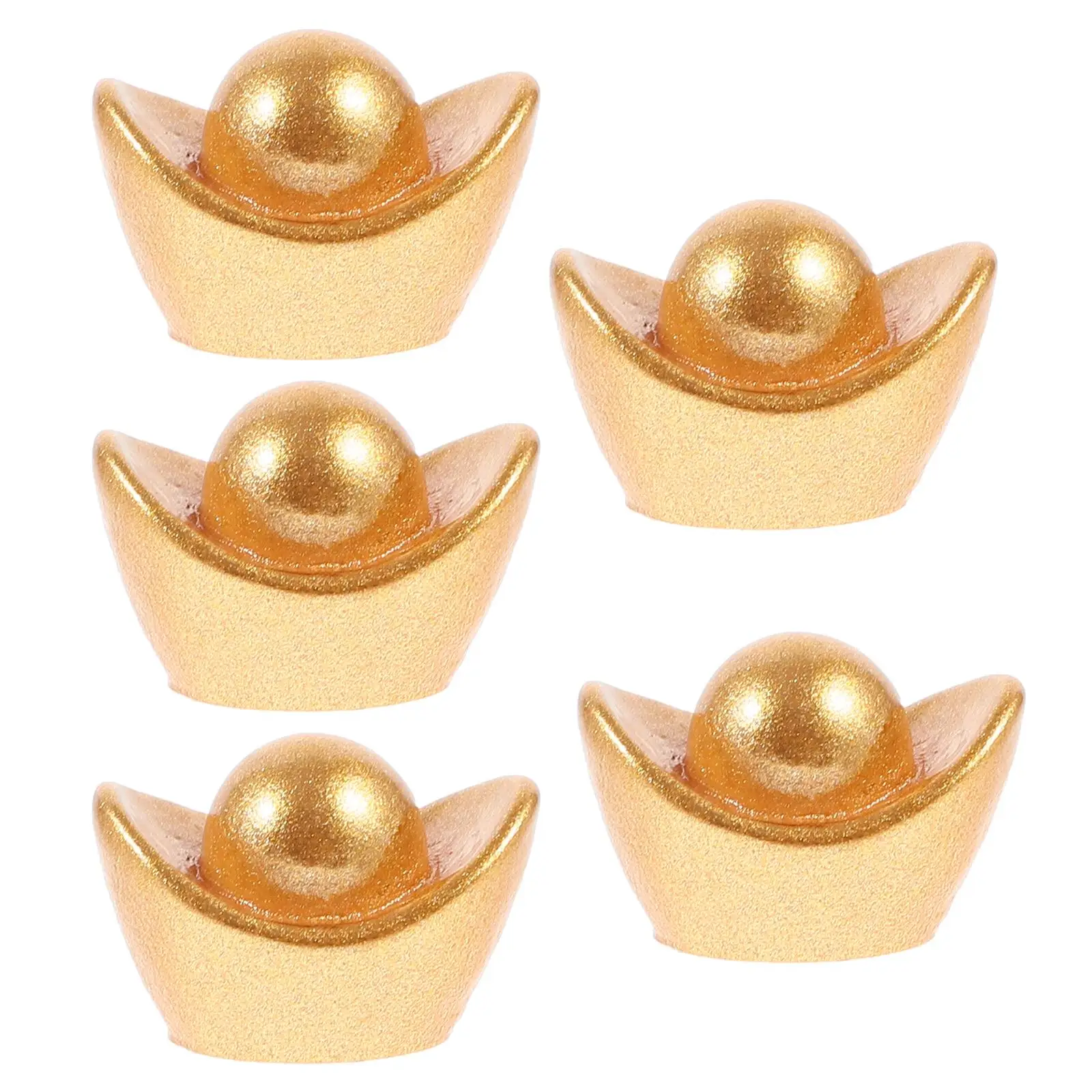 5pcs Mini Ingot Crafts Decoration for House Ingot Decoration Realistic Colors Wealth Symbol Compact Design
5pcs Mini Ingot Crafts Decoration for House Ingot Decoration Realistic Colors Wealth Symbol Compact Design