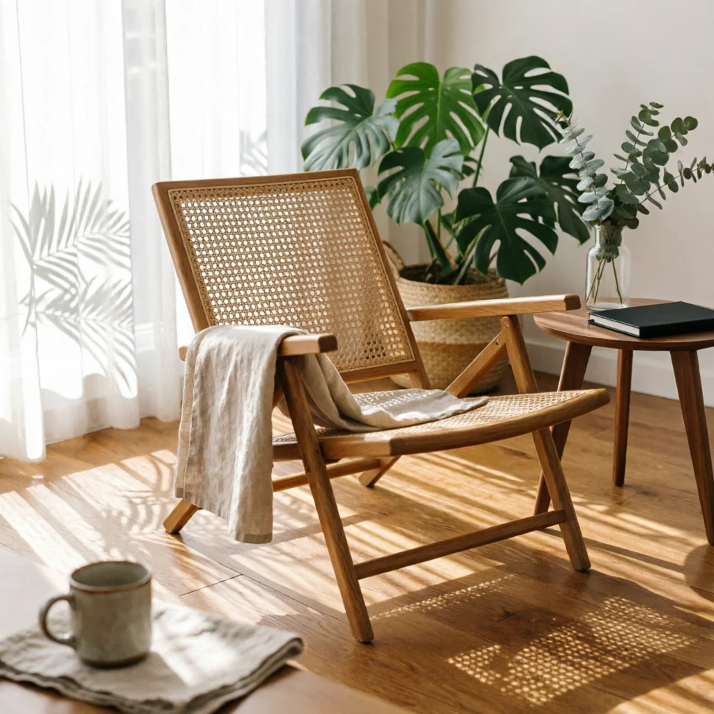 Rattan Floor Chair Reclining Positions Folding Rattan Lounge Chair Adjustable Floor Lounger Space Saving for Balcony
Rattan Floor Chair Reclining Positions Folding Rattan Lounge Chair Adjustable Floor Lounger Space Saving for Balcony