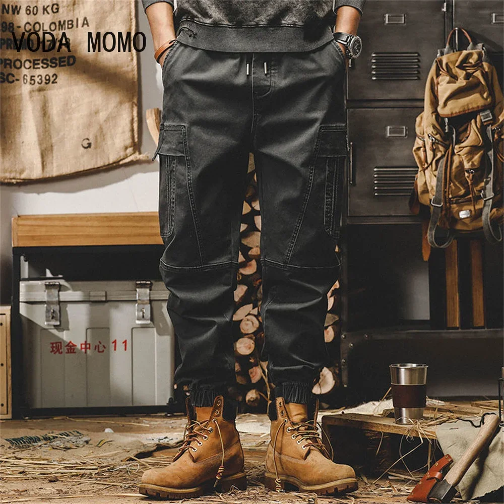 Joggers Cargo Pants Men Harem Pants Multi-Pocket Camouflage Man Cotton Sweatpants Streetwear Casual Harem Pants for Men
Joggers Cargo Pants Men Harem Pants Multi-Pocket Camouflage Man Cotton Sweatpants Streetwear Casual Harem Pants for Men