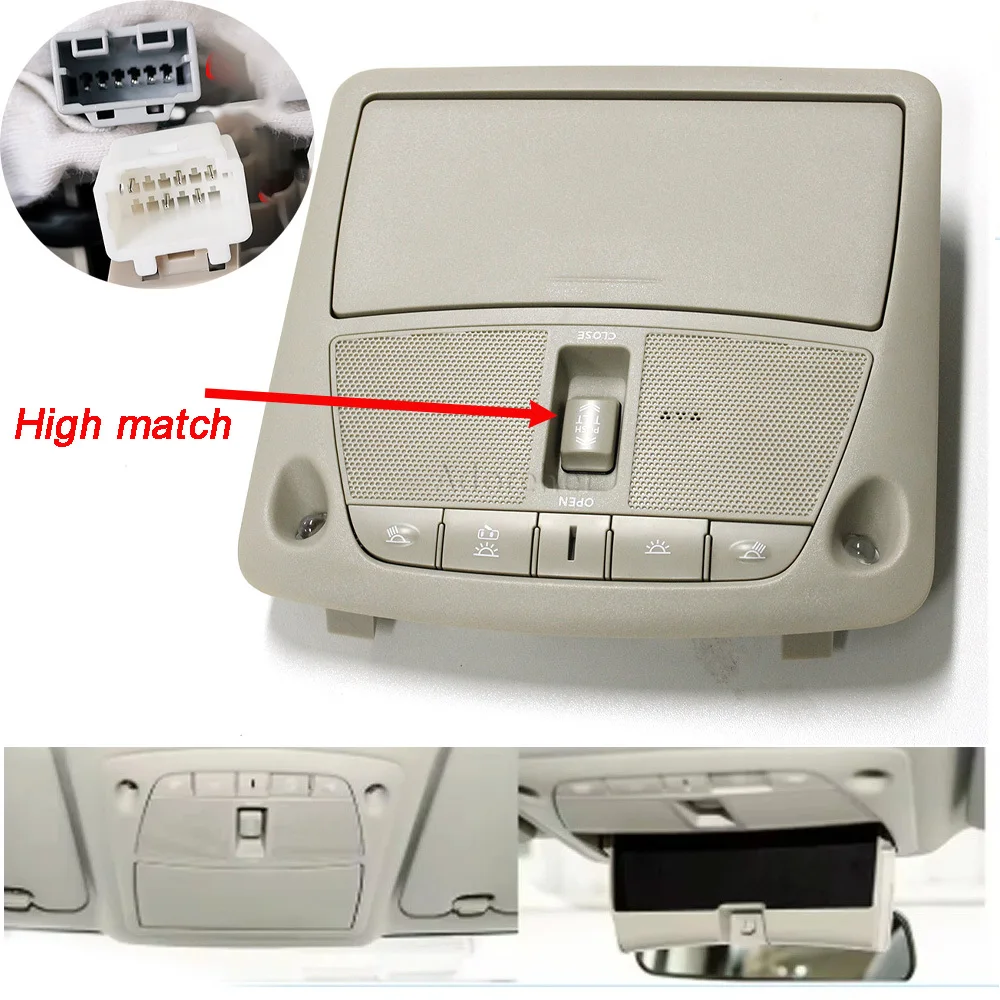 1PC Fit For Nissan Teana X-Trail Sylphy 2013-2018 New Car Reading Light Roof Courtesy Light Sunroof Switch Accessories
1PC Fit For Nissan Teana X-Trail Sylphy 2013-2018 New Car Reading Light Roof Courtesy Light Sunroof Switch Accessories