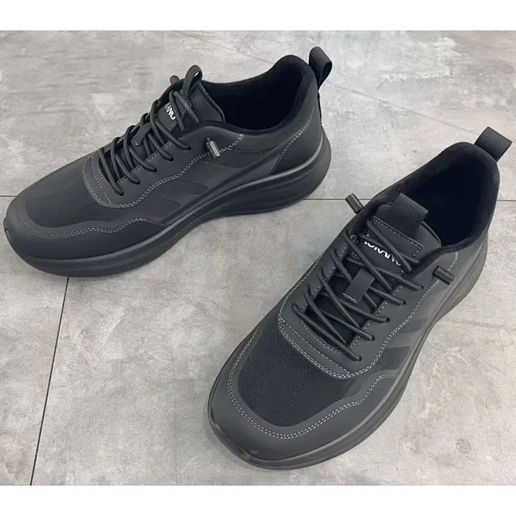 Мужские повседневные туфли Aokang 2025: зимние, легкие, на бархатной подкладке, на шнуровке, черные, хлопковые, низкие, с круглым носком, модные
Мужские повседневные туфли Aokang 2025: зимние, легкие, на бархатной подкладке, на шнуровке, черные, хлопковые, низкие, с круглым носком, модные