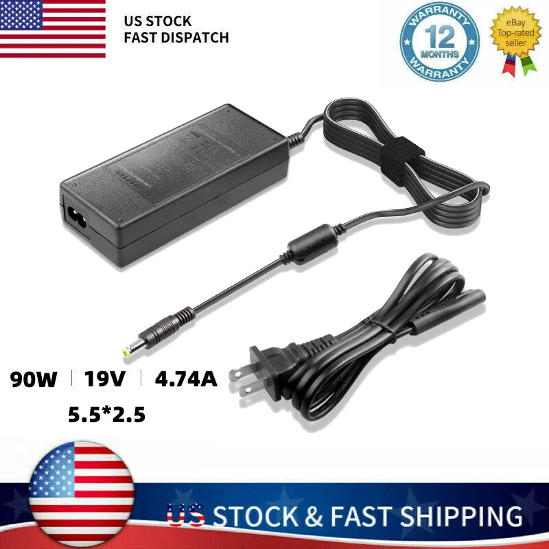 90W AC Adapter For ASUS Chromebox 3 CN65 Mini Desktop PC Charger Power Cord
90W AC Adapter For ASUS Chromebox 3 CN65 Mini Desktop PC Charger Power Cord