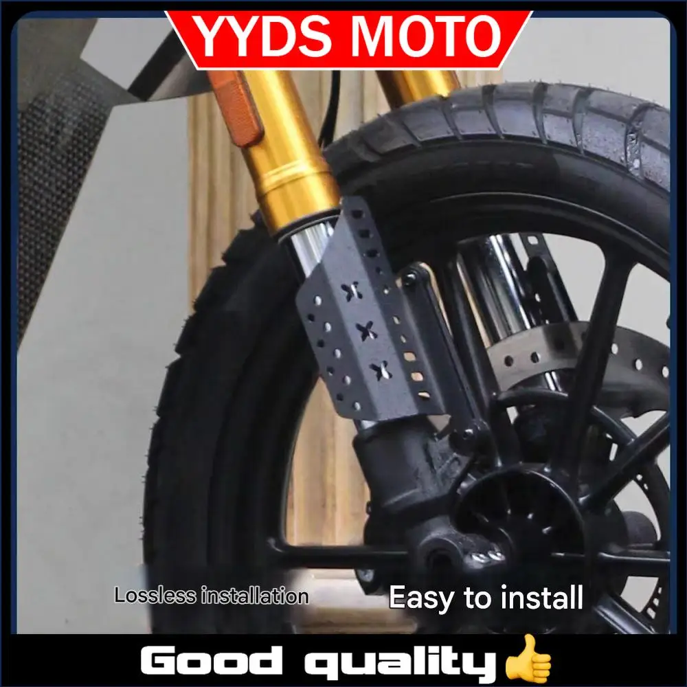 Modified front shock absorber stainless steel skid plate suitable for Triumph 400X front fork protector decorative cover accesso
Modified front shock absorber stainless steel skid plate suitable for Triumph 400X front fork protector decorative cover accesso
