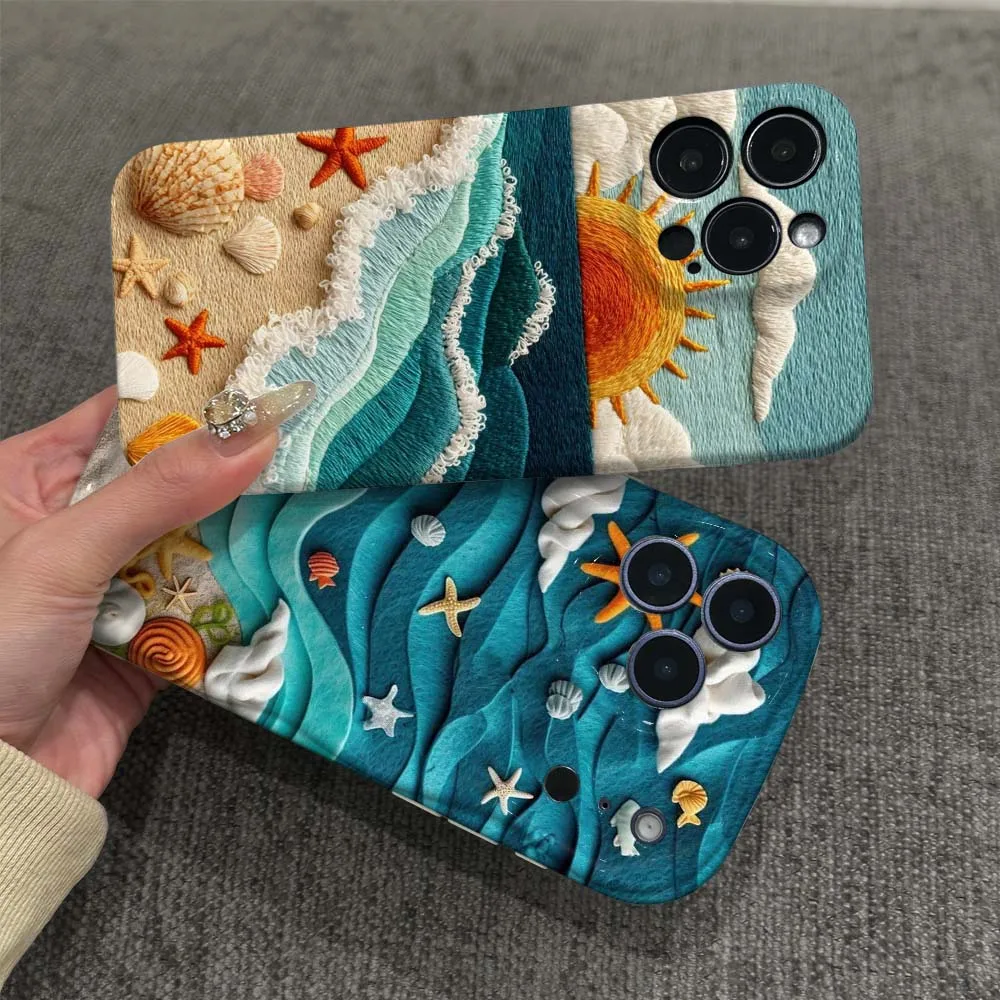 Cartoon Ocean Shell Decor For Apple iPhone 11 12 13 14 15 16 17 16E Air Plus Pro Max 2022 Wave Oil Film Phone Case
Cartoon Ocean Shell Decor For Apple iPhone 11 12 13 14 15 16 17 16E Air Plus Pro Max 2022 Wave Oil Film Phone Case