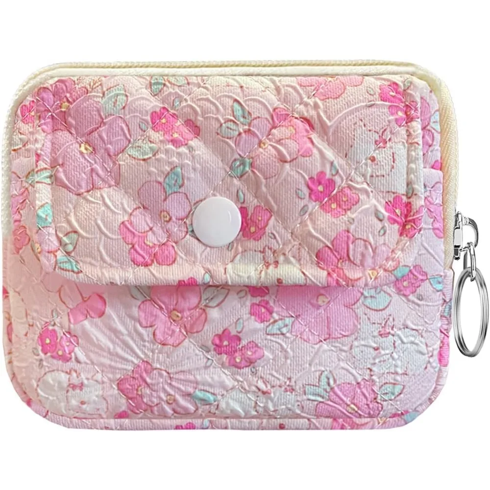 Cotton Quilted Small Coin Purse Digital Camera Pouch with Cute Prints Zipper for Women Girls
Cotton Quilted Small Coin Purse Digital Camera Pouch with Cute Prints Zipper for Women Girls