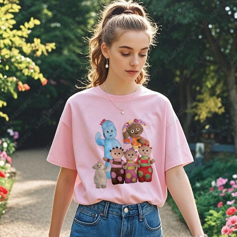 В ночном саду Igglepiggle Upsy Daisy Makka Pakka футболки с рисунком забавные на открытом воздухе высококачественный хлопок с короткими рукавами
В ночном саду Igglepiggle Upsy Daisy Makka Pakka футболки с рисунком забавные на открытом воздухе высококачественный хлопок с короткими рукавами