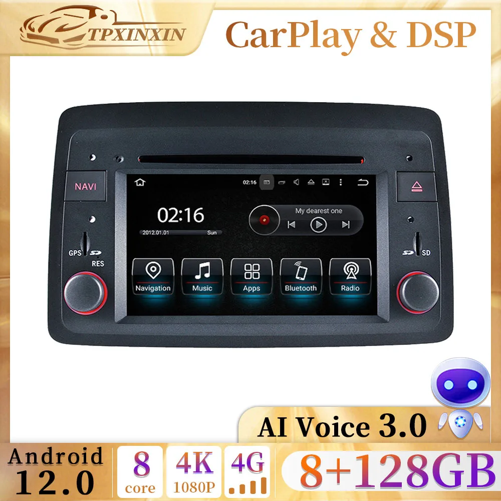 For Fiat Panda 2004-2012 Android 12.0 PX6 Car Radio Multimedia DSP Video DVD Player Navigation HeadUnit GPS auto din WIFI BT 5.0
For Fiat Panda 2004-2012 Android 12.0 PX6 Car Radio Multimedia DSP Video DVD Player Navigation HeadUnit GPS auto din WIFI BT 5.0