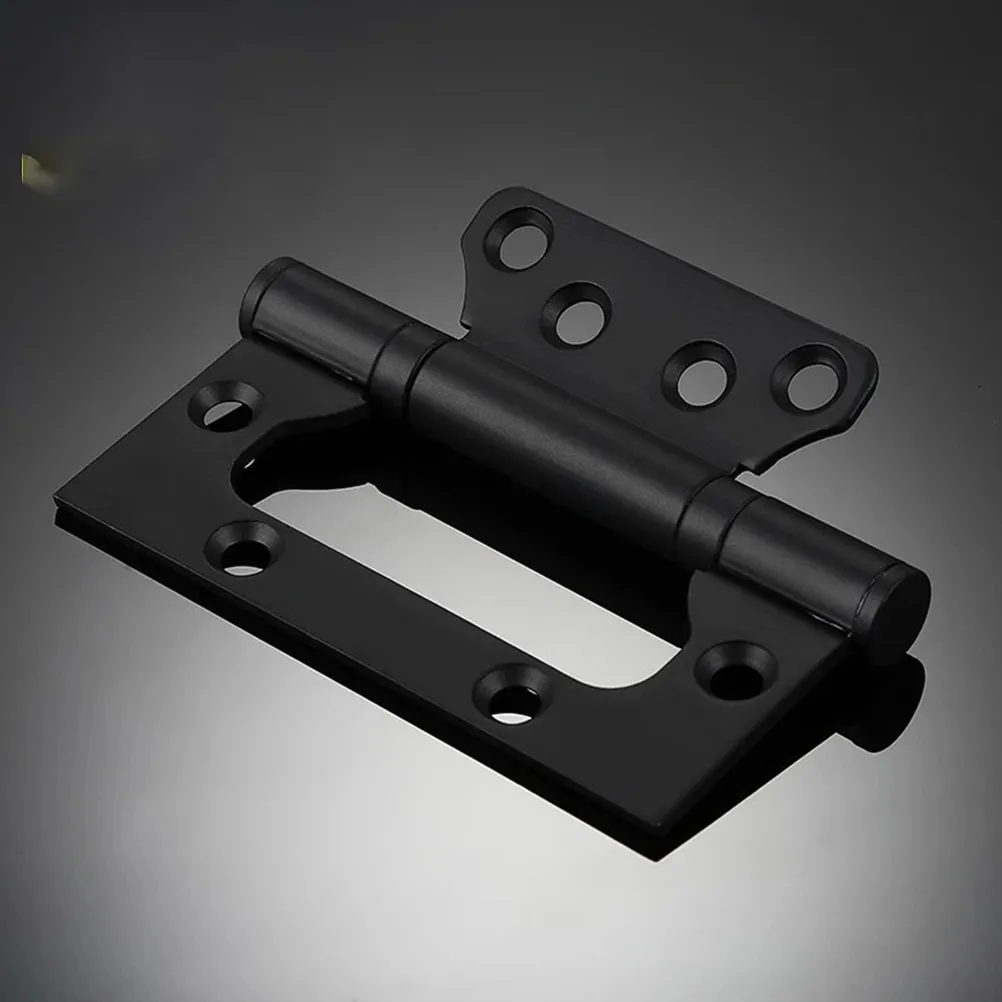 3Pcs 4 Inch Black Mute Flat Hinge Thickened Stainless Steel Silent Door Hinge for Hotels Clubs Counters Worktops Table
3Pcs 4 Inch Black Mute Flat Hinge Thickened Stainless Steel Silent Door Hinge for Hotels Clubs Counters Worktops Table