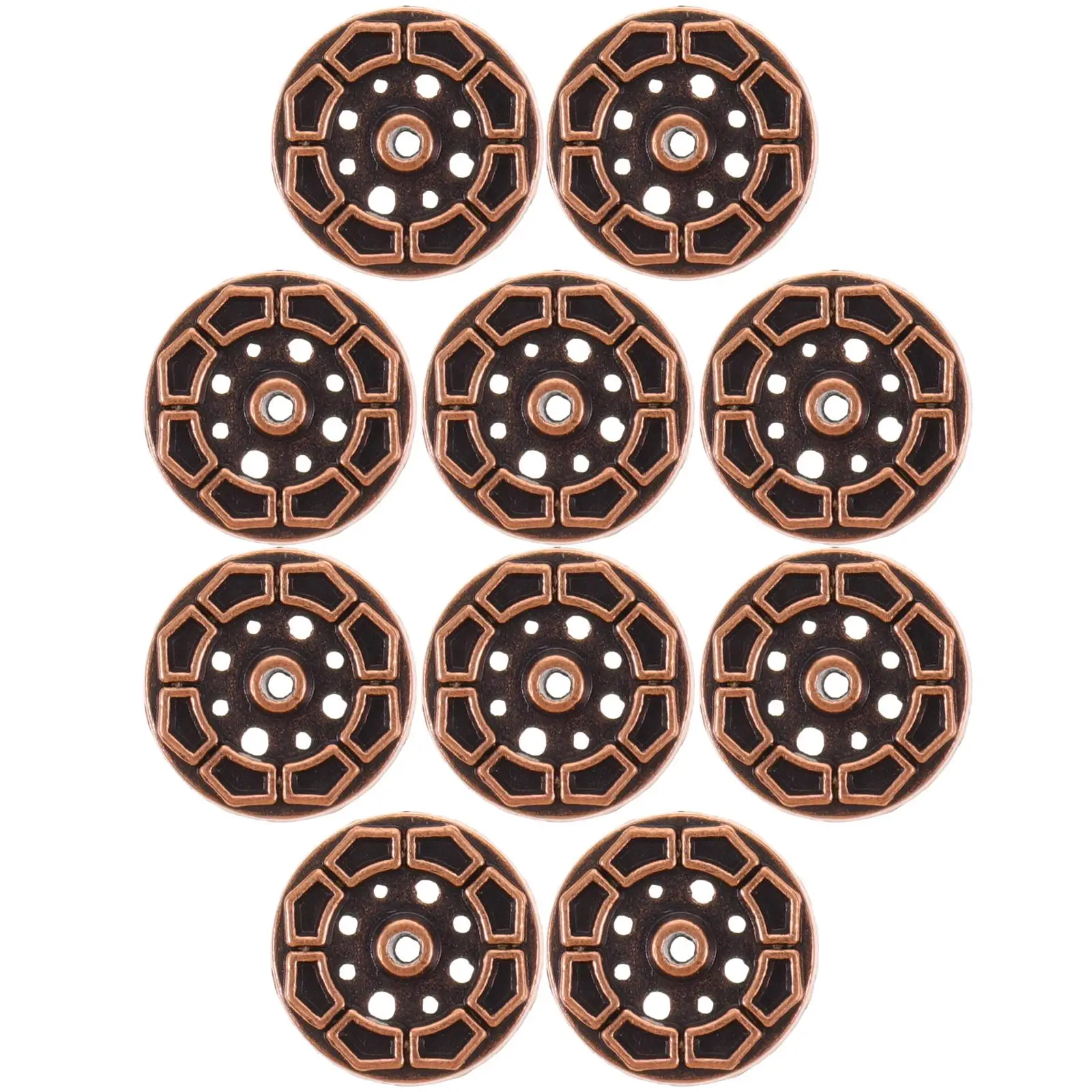 10pcs Incense Sticks Holder Flower Burner Aromatherapy Electric Red Mini 9 Holes Copper Alloy Desk Decor
10pcs Incense Sticks Holder Flower Burner Aromatherapy Electric Red Mini 9 Holes Copper Alloy Desk Decor