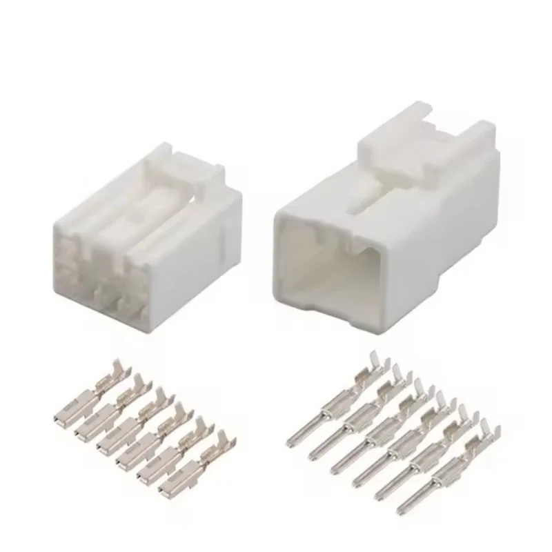1-20 sets 6 Pin Male and female Waterproof Cable Electrical Connector for KET MG641047 MG651044
1-20 sets 6 Pin Male and female Waterproof Cable Electrical Connector for KET MG641047 MG651044