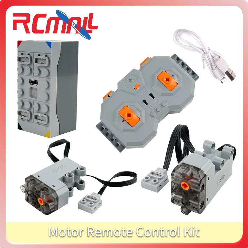 L Motor Remote Control Functions Mechanical Parts Compatible With Small Particle Bricks Building Block Power Group Kit #T4
L Motor Remote Control Functions Mechanical Parts Compatible With Small Particle Bricks Building Block Power Group Kit #T4