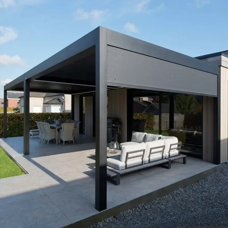 Outdoor Garden Gazebo Canopy Shade Bioclimatic Modern Smart Pergola Set
Outdoor Garden Gazebo Canopy Shade Bioclimatic Modern Smart Pergola Set