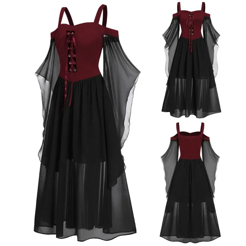 Carnival Witch Suspender Strap Swing Dress Long Dress Evening Dress Festival Stage Performance Costume
Carnival Witch Suspender Strap Swing Dress Long Dress Evening Dress Festival Stage Performance Costume