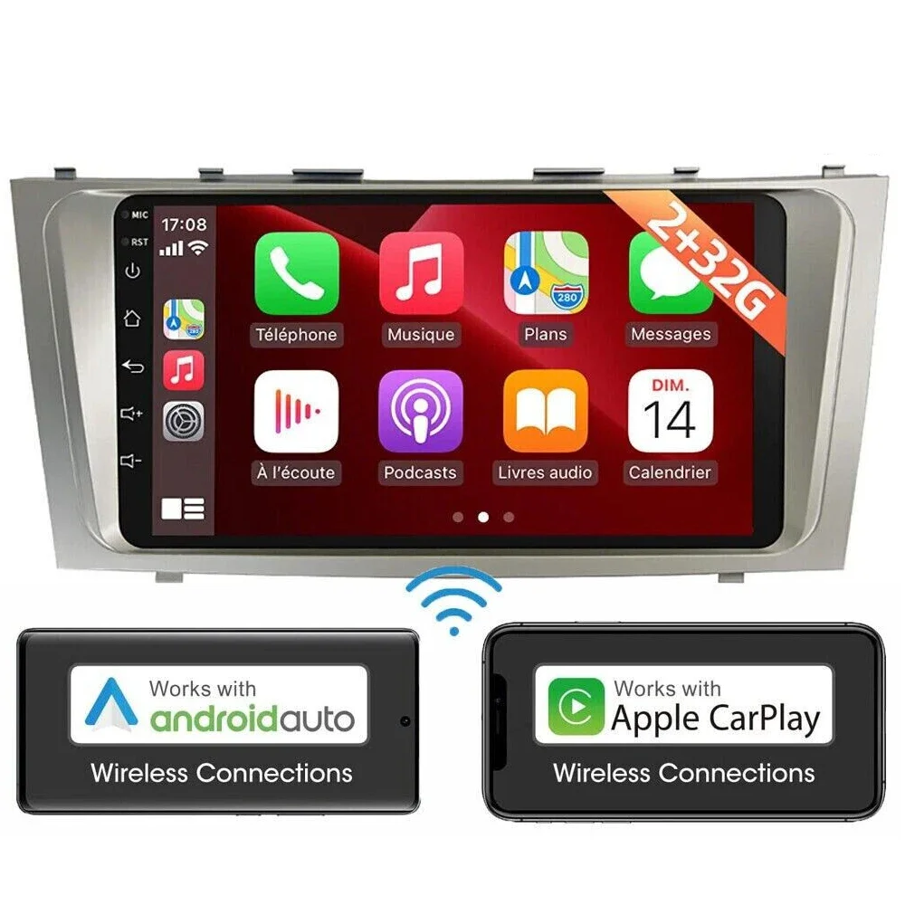 2 Din Android Car Stereo Radio For Toyota Camry 2006 2007 2008-2011 Multimedia Video Player Carplay GPS Head Unit 2 din NO DVD
2 Din Android Car Stereo Radio For Toyota Camry 2006 2007 2008-2011 Multimedia Video Player Carplay GPS Head Unit 2 din NO DVD