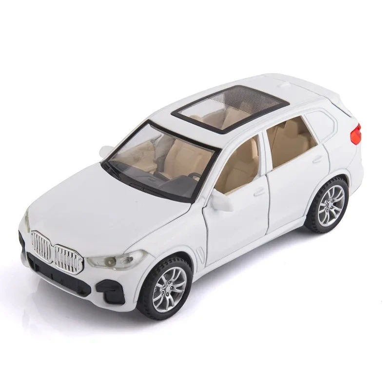 1:32 X5 Car Model Toy Doors Opened Rubber Tires Cars Pull Back Sound Light Miniature Models for Hobby Collections
1:32 X5 Car Model Toy Doors Opened Rubber Tires Cars Pull Back Sound Light Miniature Models for Hobby Collections