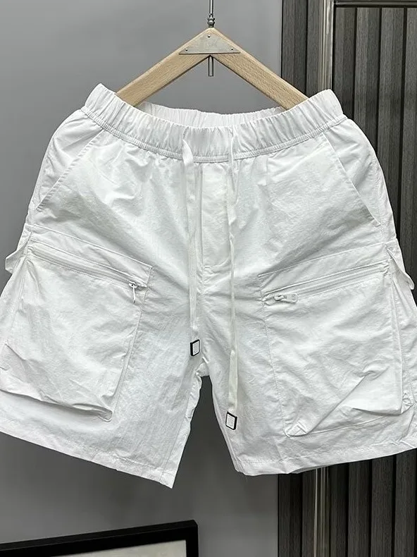 Summer Thin Men's Workwear Shorts with Multiple Pockets Straight Leg Outdoor Quick Dry Loose Fit Sports Pants Five Inches Long
Summer Thin Men's Workwear Shorts with Multiple Pockets Straight Leg Outdoor Quick Dry Loose Fit Sports Pants Five Inches Long