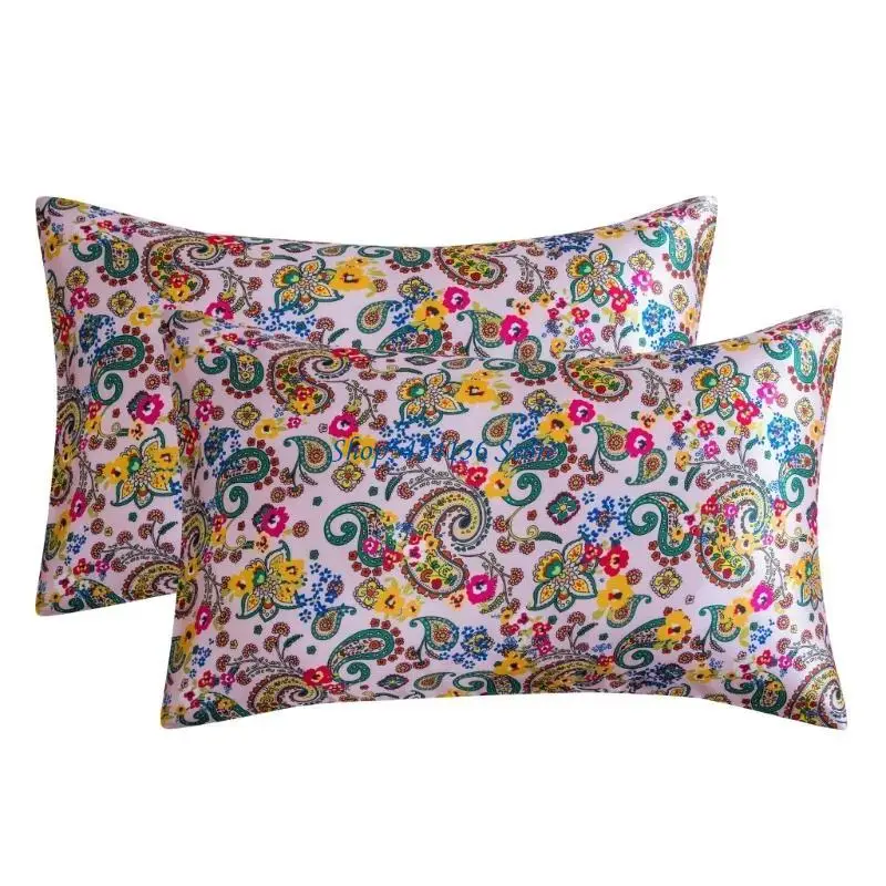 H7ED 2Pcs Printeds Satins Pillow Cover 51x66cm Smooth Touches Envelope Closure
H7ED 2Pcs Printeds Satins Pillow Cover 51x66cm Smooth Touches Envelope Closure
