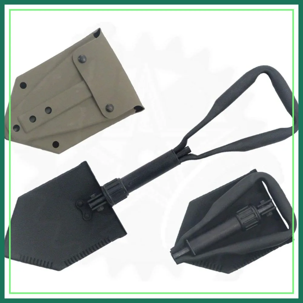 Tri-Fold Entrenching Tool, Genuine Military Issue, with Shovel Cover
Tri-Fold Entrenching Tool, Genuine Military Issue, with Shovel Cover