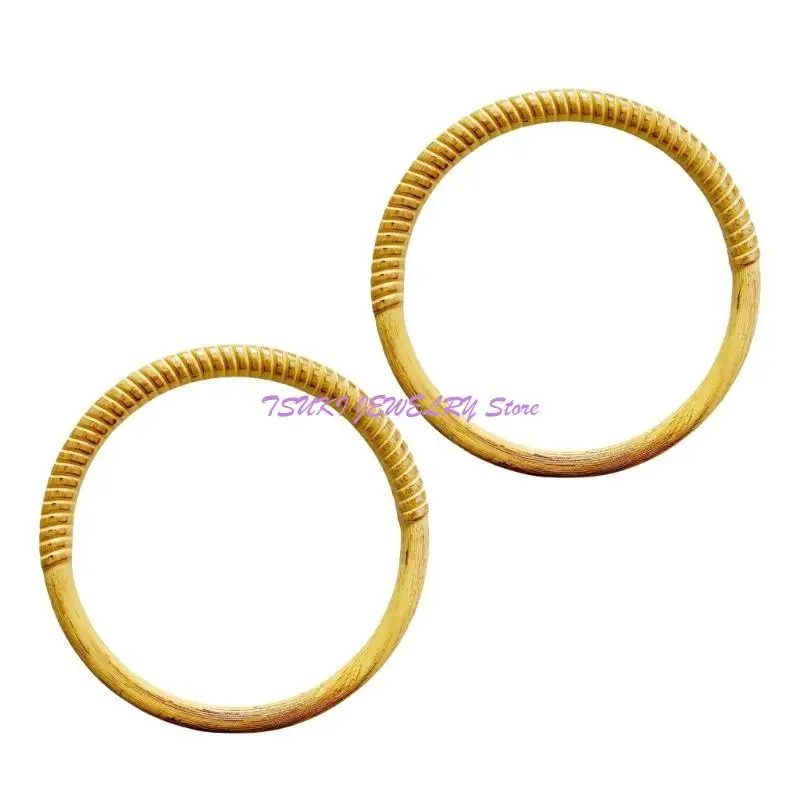 62KE 2pcs Realistic Imitation Rattan Round Grip For Creative Craft Projects And Accessories Fashionable Basket Handle
62KE 2pcs Realistic Imitation Rattan Round Grip For Creative Craft Projects And Accessories Fashionable Basket Handle