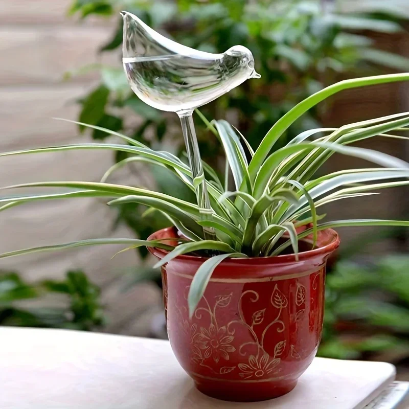 5pcs Automatic Plant Self Watering Bird Shape Water Device Plastical Drip Irrigation System for Home Garden Flower Plants
5pcs Automatic Plant Self Watering Bird Shape Water Device Plastical Drip Irrigation System for Home Garden Flower Plants