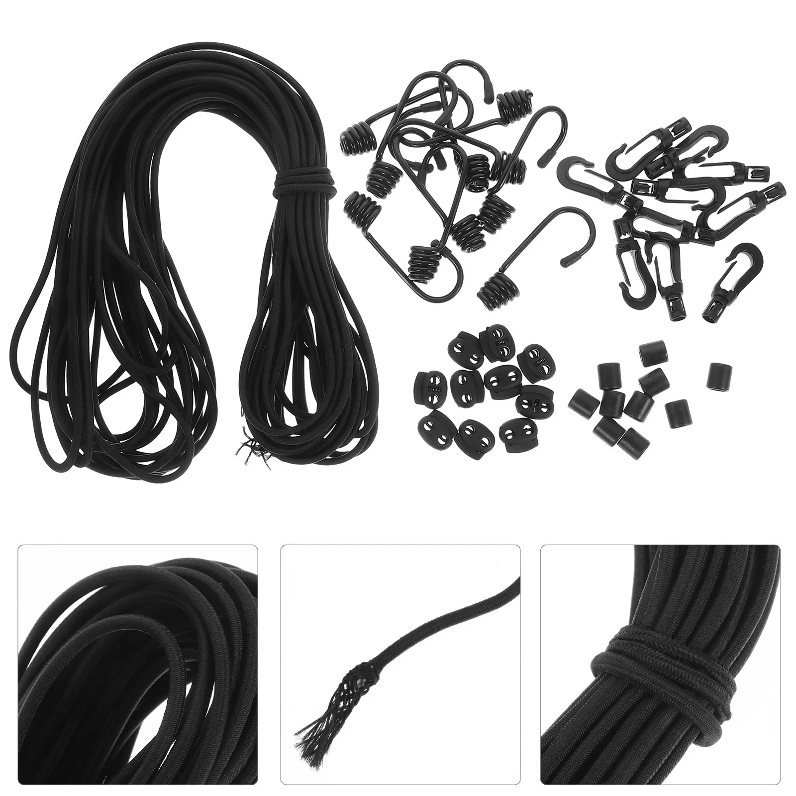 1Set Elastic Hook Rope Set Heavy-Duty PP Rubber Hooks Stretchable Tie Down Straps for Kayak Boating Camping Pickup Truck Cargo
1Set Elastic Hook Rope Set Heavy-Duty PP Rubber Hooks Stretchable Tie Down Straps for Kayak Boating Camping Pickup Truck Cargo