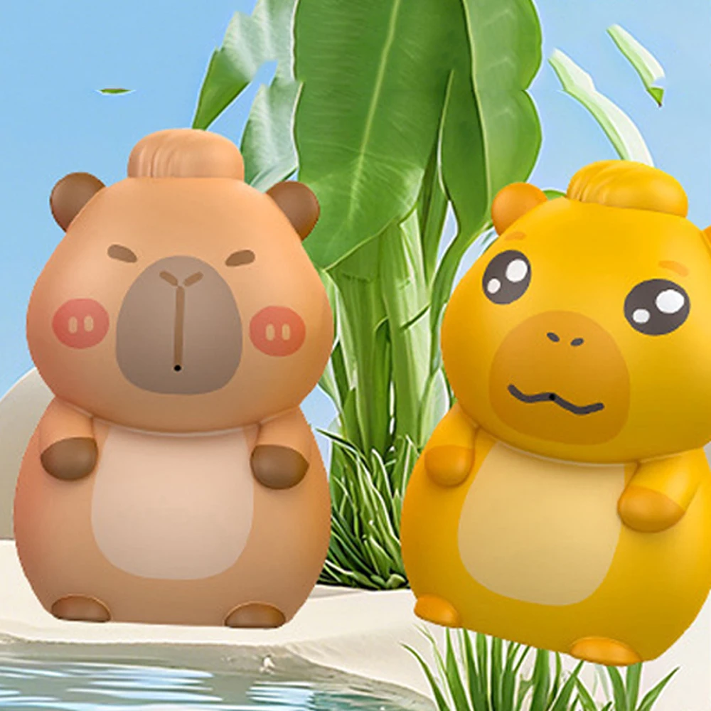 3pcs/set Cartoon Capybara Water Spray Toy Press Type Long Range Capybara Bath Toy Portable Small Capybara Water Fighting Toys
3pcs/set Cartoon Capybara Water Spray Toy Press Type Long Range Capybara Bath Toy Portable Small Capybara Water Fighting Toys